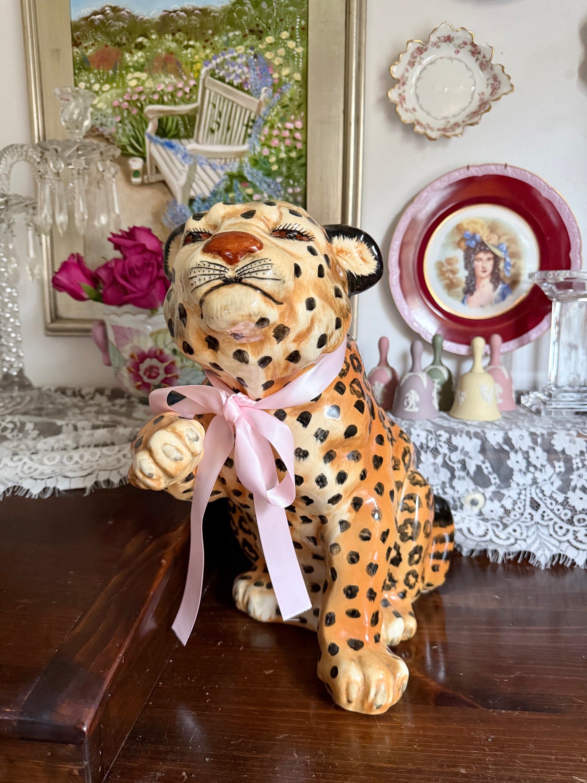 Italian Ceramic Leopard