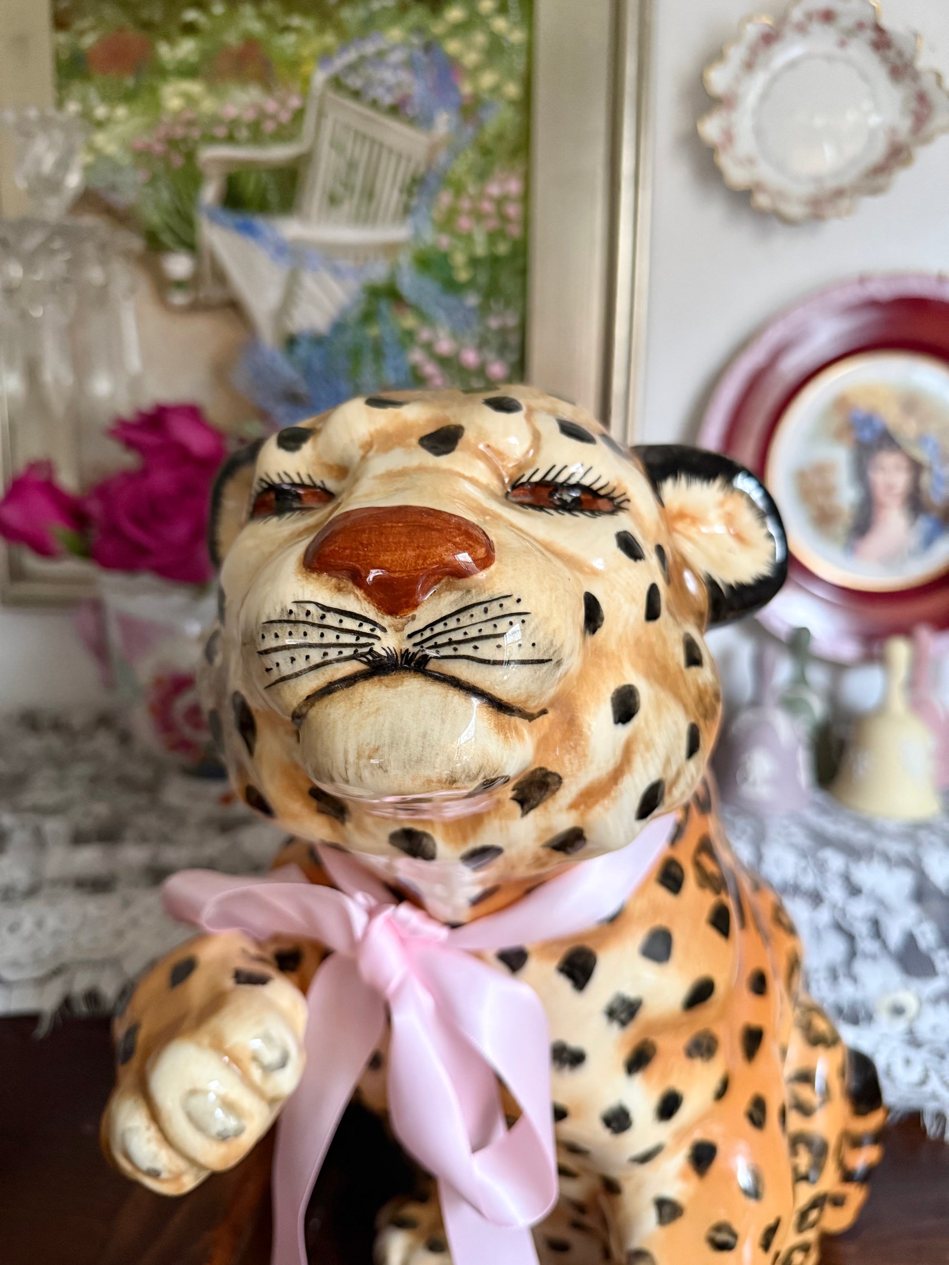 Italian Ceramic Leopard