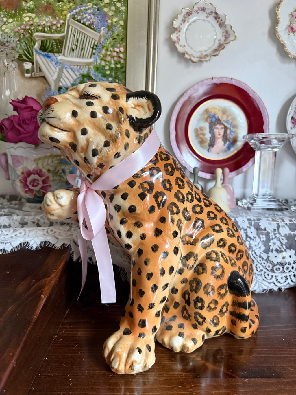 Italian Ceramic Leopard