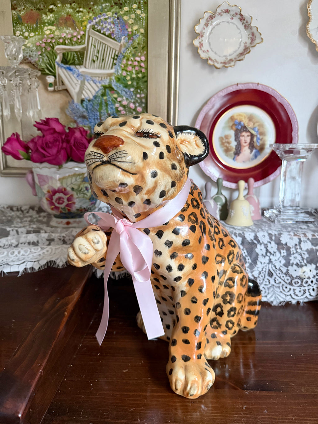 Italian Ceramic Leopard