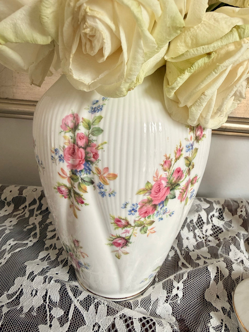 Royal Albert England Floral Ginger Jar
