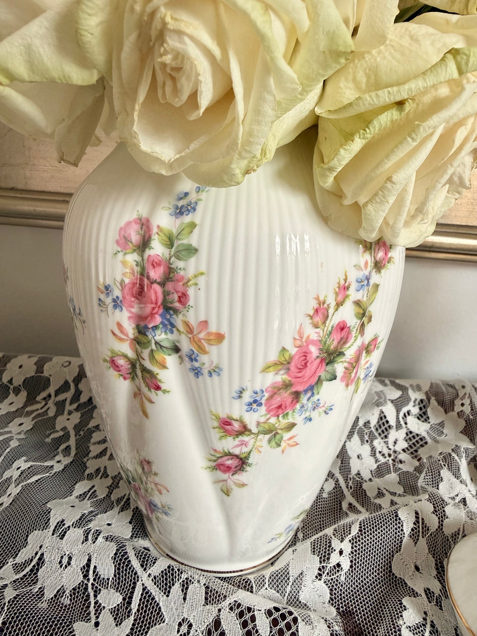 Royal Albert England Floral Ginger Jar