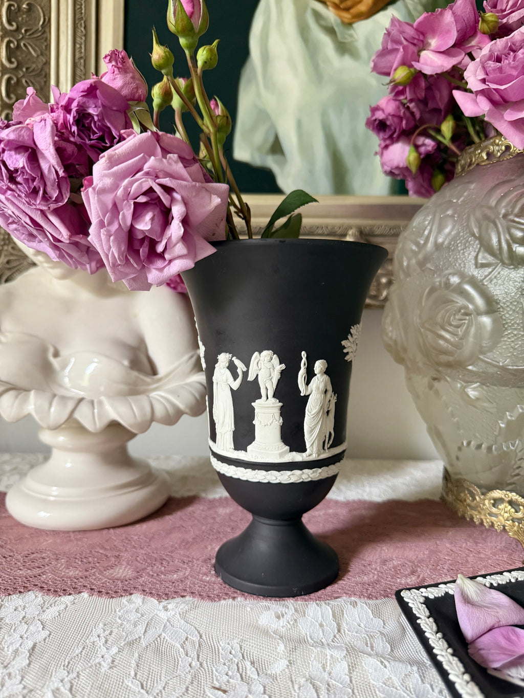Wedgwood Black Basalt Vase
