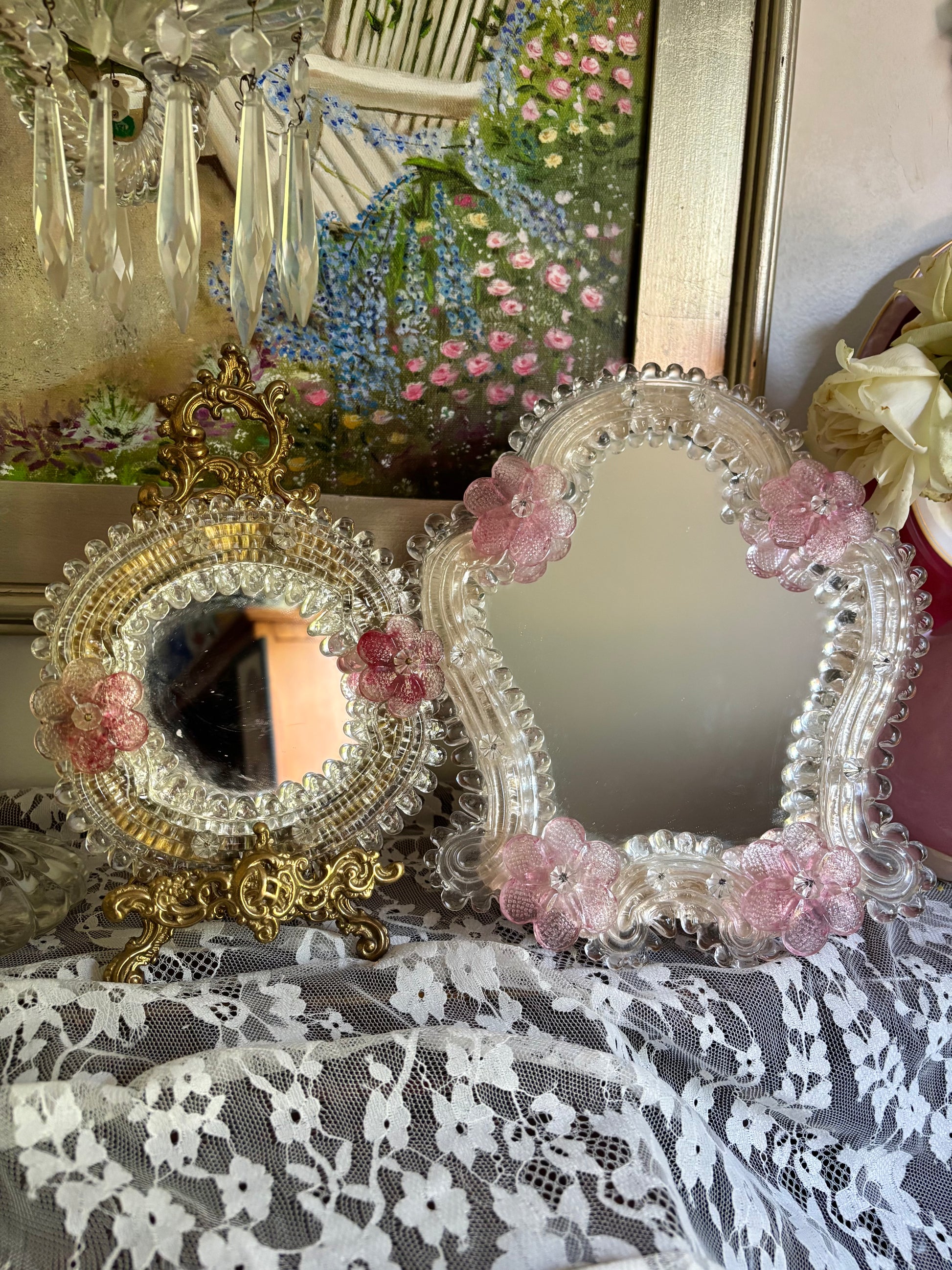 Murano Glass Vanity Mirror